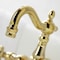 Kingston Brass CA1001T2 3-3/8" Tub Wall Mount Clawfoot Tub Faucet, Polished Brass CA1001T2 - alternate 5